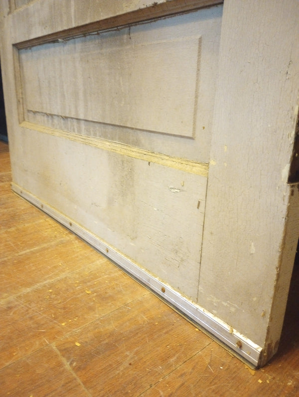 Half Vertical Glass & Raised Panel Interior Door 33 3/4" x 80 1/2" #GA-S048