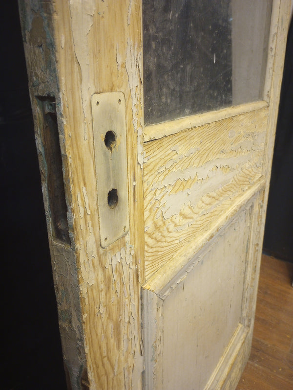 Half Glass & Flat Panel Interior Door 31 3/4" x 74 1/2" #GA-S050