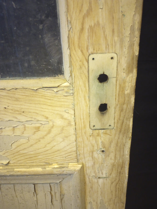 Half Glass & Flat Panel Interior Door 31 3/4" x 74 1/2" #GA-S050