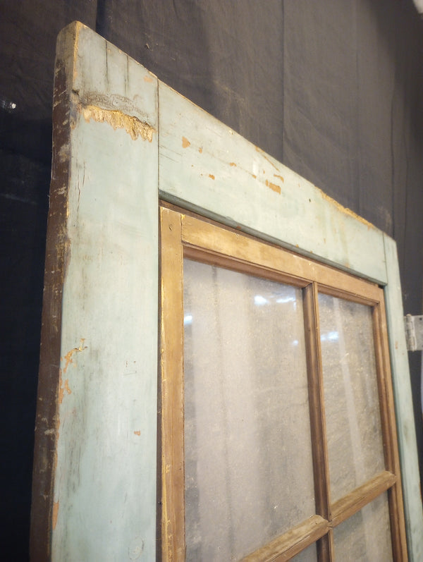 3/4 Glass storm door & Original Hardware 35 3/4" x 84 1/2" #GA-S054