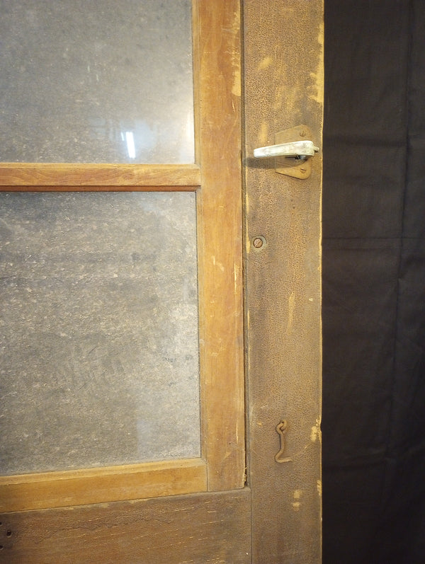 3/4 Glass storm door & Original Hardware 35 3/4" x 84 1/2" #GA-S054