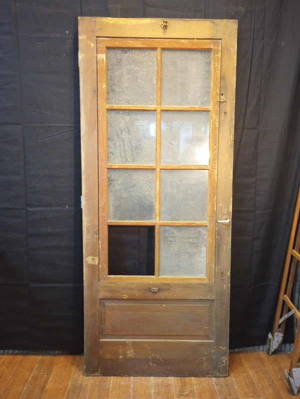 3/4 Glass storm door & Original Hardware 35 3/4" x 84 1/2" #GA-S054