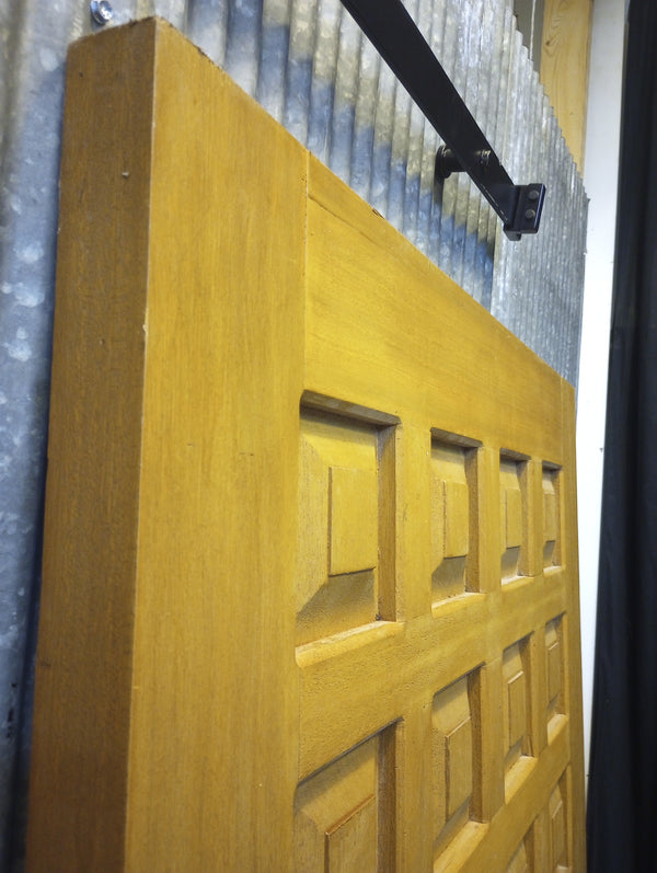 40 Raised Square Panel Exterior Door 35 3/8" x 80" #GA-S099
