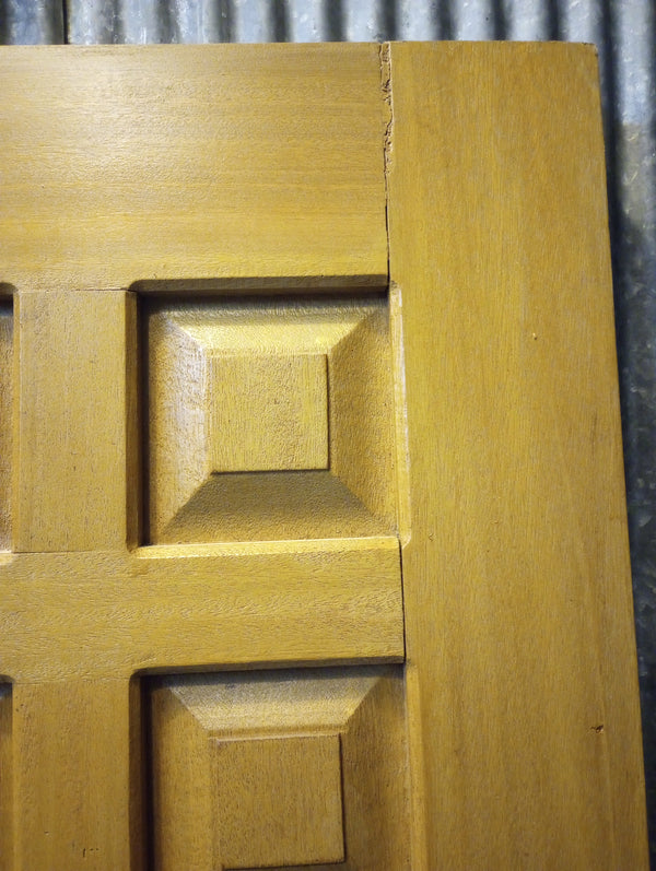 40 Raised Square Panel Exterior Door 35 3/8" x 80" #GA-S099