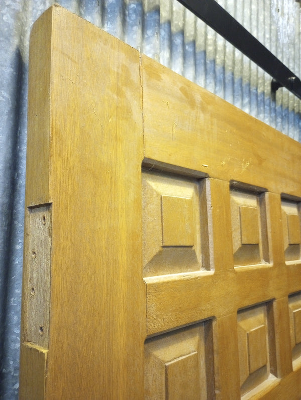 40 Raised Square Panel Exterior Door 35 3/8" x 80" #GA-S099