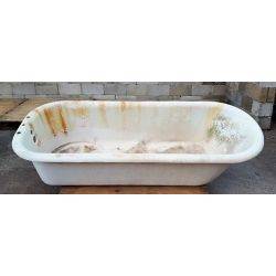 6' Cast Iron Clawfoot Bathtub #GA212