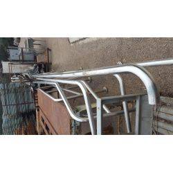 Complete Set of Steel Crowd Traffic Control Barrier Bars