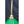 Load image into Gallery viewer, Green & White Cased Shade with Brass Rod Ceiling Pendant Chandelier #GA1039