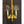 Load image into Gallery viewer, 3 Light Louis XVI Inspired Gold Painted Chandelier with Shades #GA515