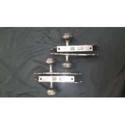 Pair of Brass Victorian Mortise Lock Sets #GA4400
