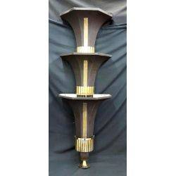 Antique Restored 3 Level Art Deco Theater Light Sconces #GA255