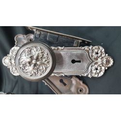 Pair of Brass Victorian Mortise Lock Sets #GA4400