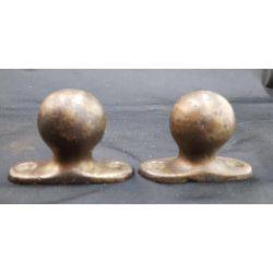 Pair of Bronze Towel Bar Brackets #GA4088