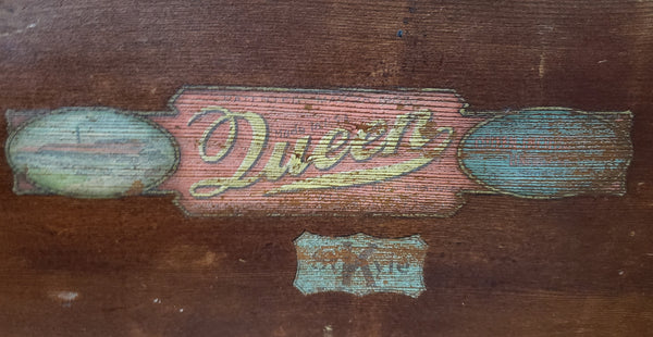 Restored 1921 Queen Chicken Incubator Coffee Table 37 3/4" x 30 3/8" GS01063
