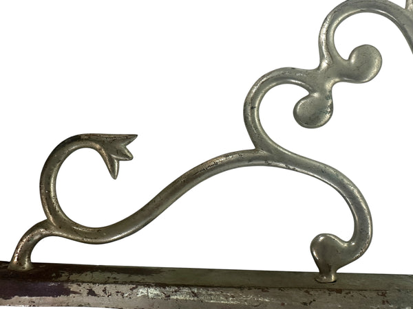Pair of Nickel Plated Brass Railing Brackets GA20800