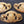 Load image into Gallery viewer, Architectural Salvage Brass Daisy &amp; Tulip Design Drawer Pull Handles Set of 3
