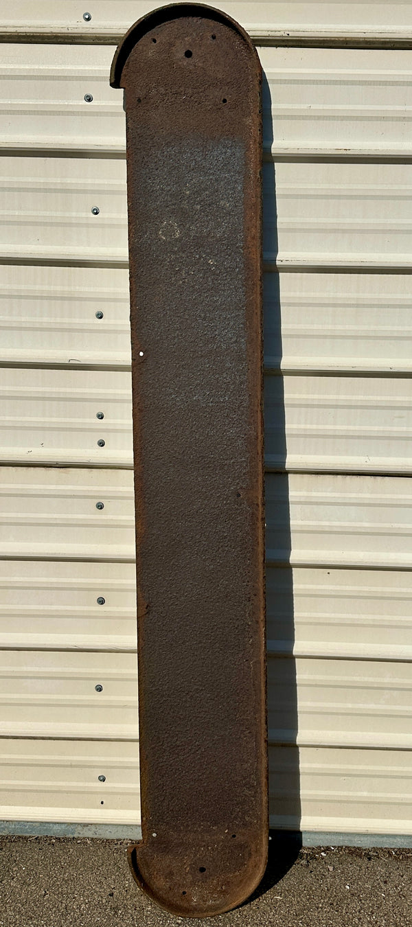 Single, Curved 6+ Ft Long Cast Iron Stair Tread GA20841