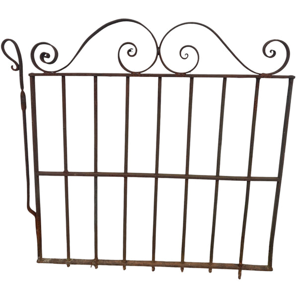 Antique Wrought Iron Gate GA21131