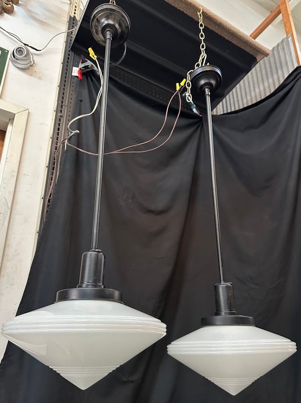 Pair of Vintage Hanging Pendant Lights GA20808