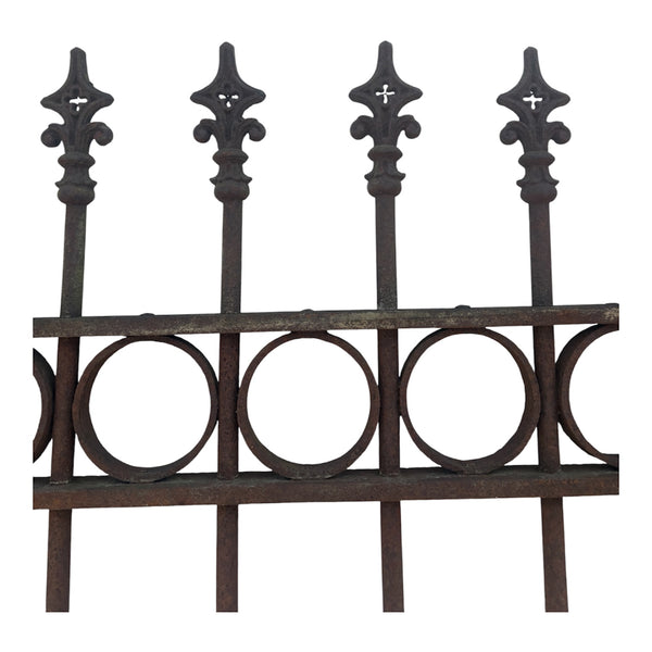 Pair of Antique Wrought Iron Driveway Gates GA21147