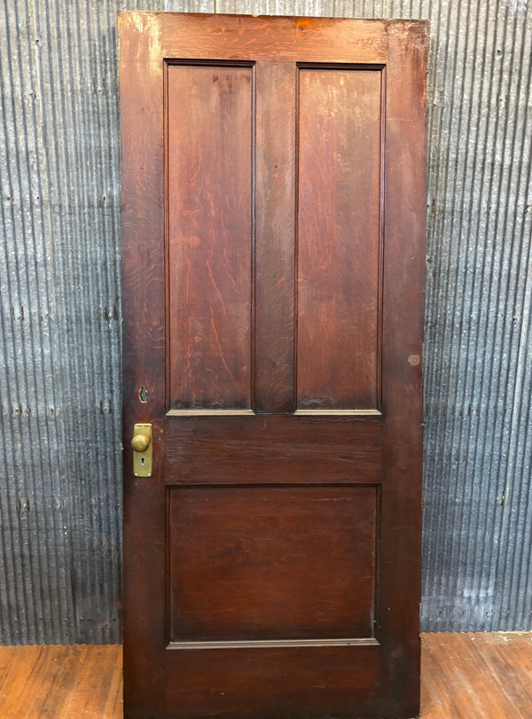 3-Panel Wooden Door GA21495