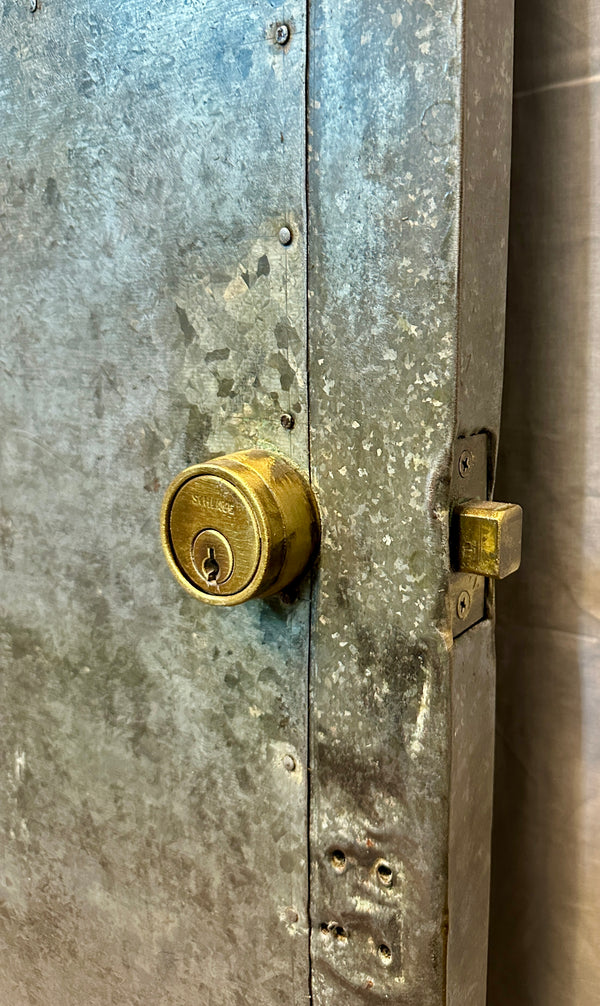 Single Sheet Galvanized Steel-Clad Door GA20568