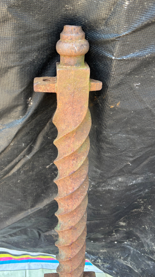 Pair of Cast Iron Newel Posts GA21562