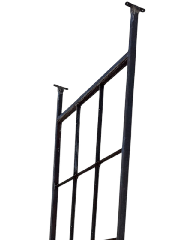 10+ Ft Tall 18-Pane Floor-To-Ceiling Steel Casement Window GA20852