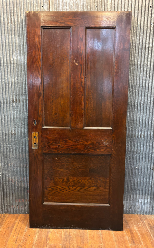 3-Panel Wooden Door GA21462