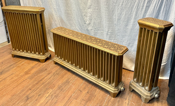 A.A. Griffing Iron Co. Cast Iron Radiator Set - PAT. 1874 - GA20546