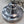 Load image into Gallery viewer, Restored Art Deco Pendant Light w/ Bullseye Point Shade &amp; Chrome Trim GS01031
