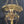 Load image into Gallery viewer, Large Ornate Brass 2 Light Chandelier w/ Large Brass Canopy 20" x 48" GS00995
