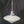 Load image into Gallery viewer, Restored Art Deco Pendant Light w/ Bullseye Point Shade &amp; Chrome Trim GS01031
