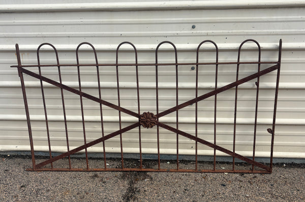 5 Foot Iron Fence Panel GA21383