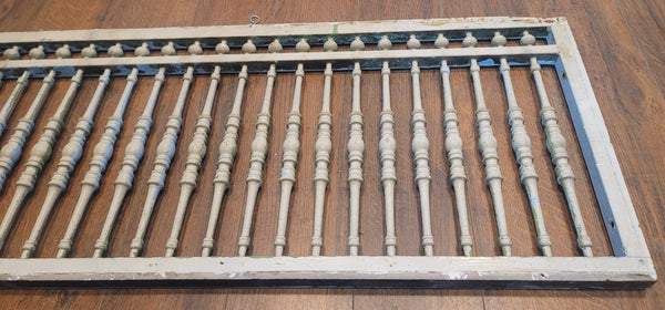 Vintage Ornate Wooden Fretwork Panel 18 1/4" T x 55 1/8" GS00892