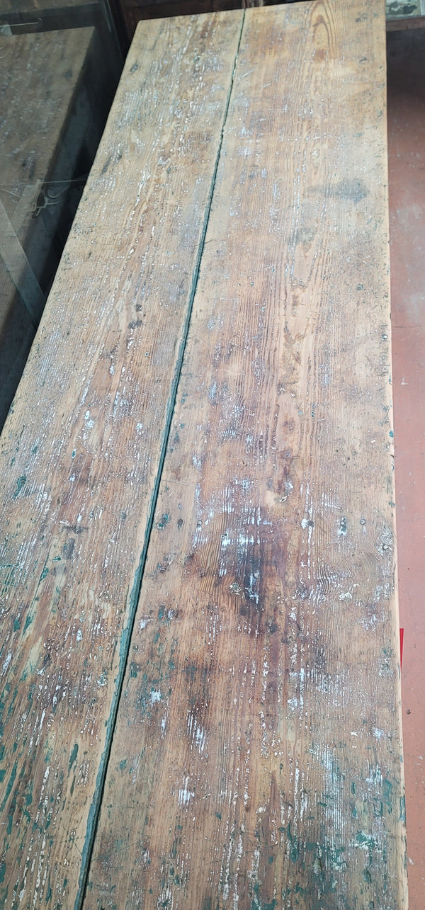 Vintage General Store Low Profile Wooden Counter 84" x 25 3/4" x 31 3/4" GS00841