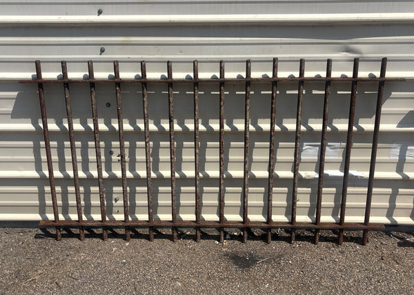 15 Feet of Wrought Iron Fence Panels GA21260
