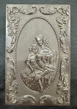 Antique Victorian Thermoplastic Ambrotype Photo Case w/ Velvet Interior GA20541