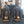 Load image into Gallery viewer, Restored Cast Iron Lantern Sconces w/ Wavy Glass 17 1/2" x 10 1/2" GA704
