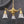Load image into Gallery viewer, Restored 3 Light Victorian Brass Pan Chandelier w/ Shades 16" x 41" GS00986
