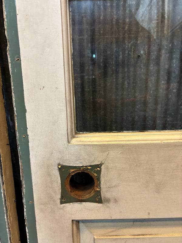 Pair of Wooden 6-Lite Doors GA21545