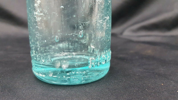 1940's Aqua Coca Cola Bottle From Richmond Virginia 7 3/4" GS00722