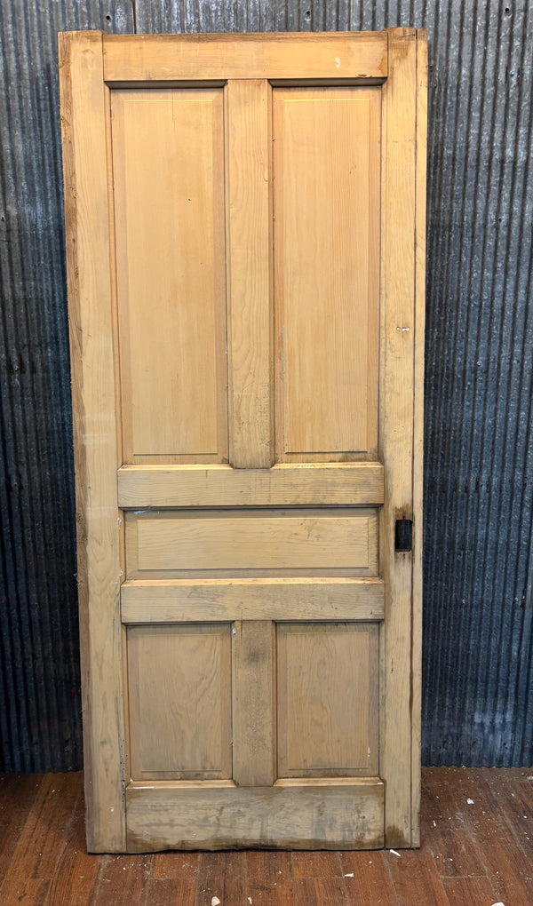 Heart Pine 5-Panel Door GA21430