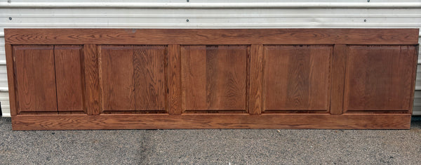 21 Ft of Solid Red Oak Wainscoting GA21507