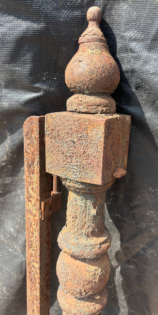 Set of 7 Cast Iron Newel Posts GA21589
