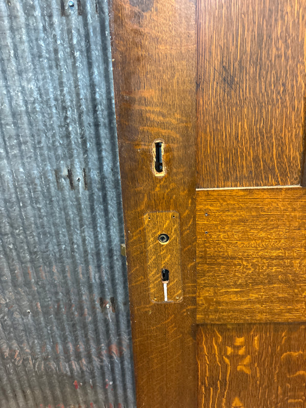 3-Panel Wooden Door GA21493