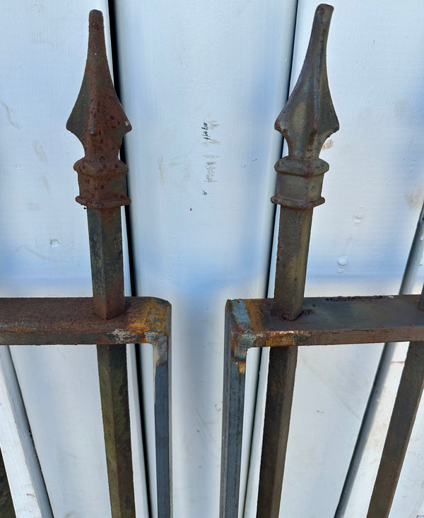 Restored Antique Iron Fencing Pair GA20371