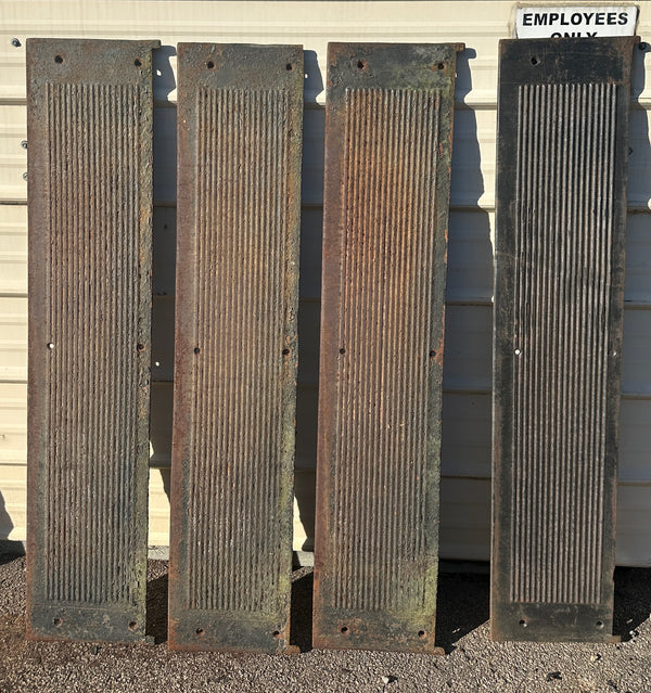 Set of 4 54" Long Cast Iron Stair Treads GA20824