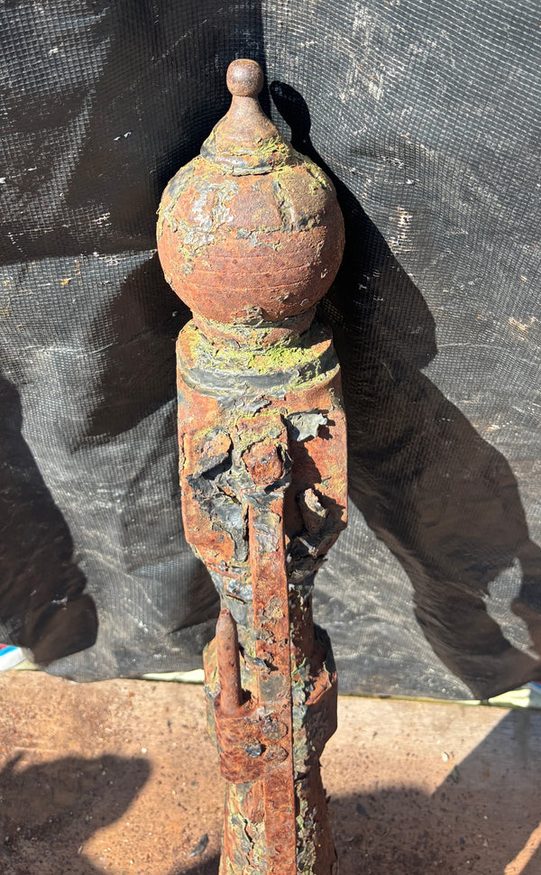 Cast Iron Newel Post GA21625