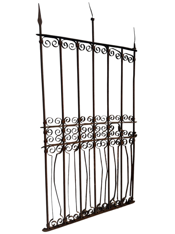 Antique Wrought Iron 76" Tall Gate GA20648